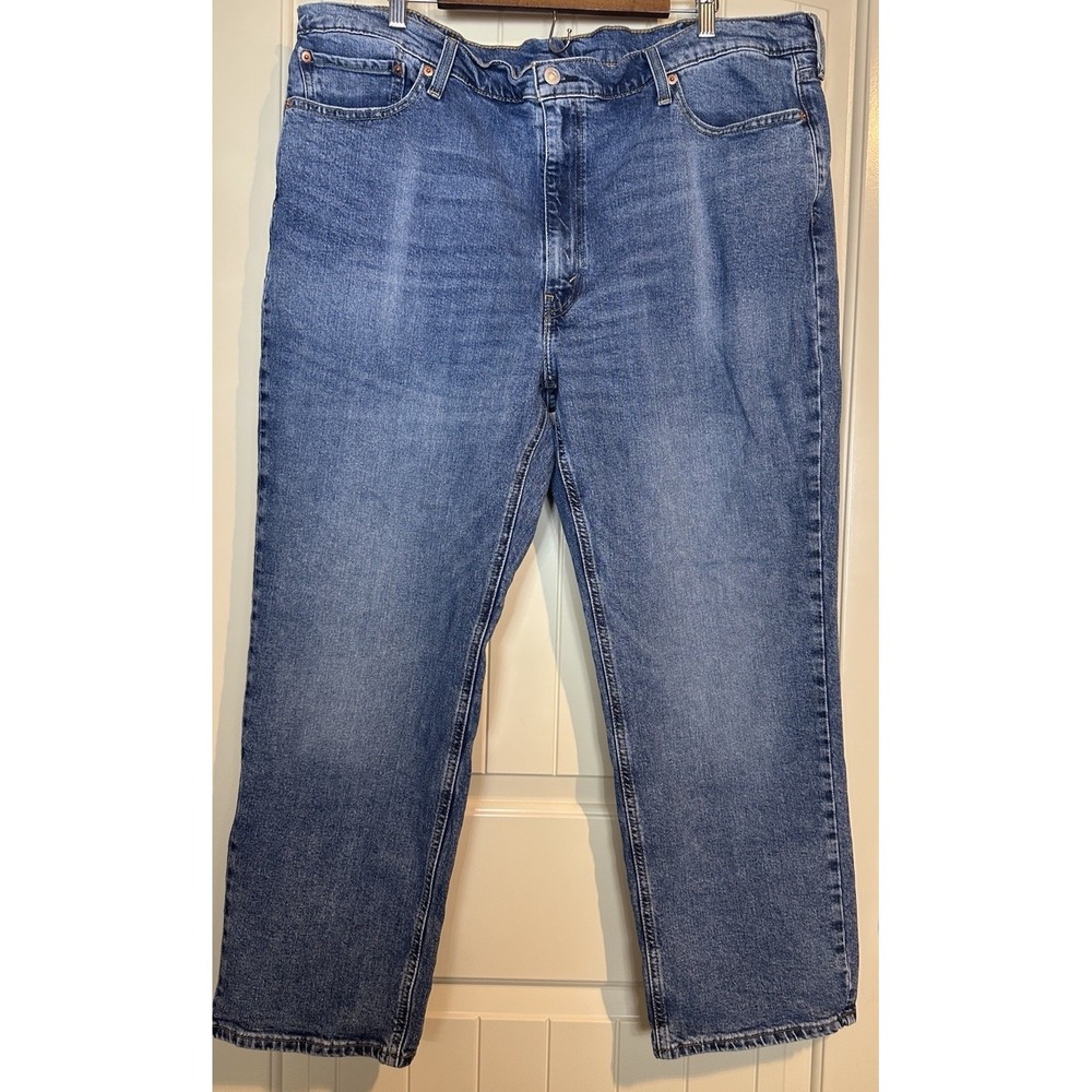 Levis 541 Denim Jeans mens athletic taper fit Sz 44 x 30 cotton lyocell stretch